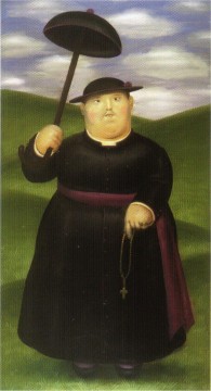 Fernando Botero œuvres - Promenade dans les collines Fernando Botero